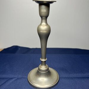Elegant Vintage Silver Candle Holder